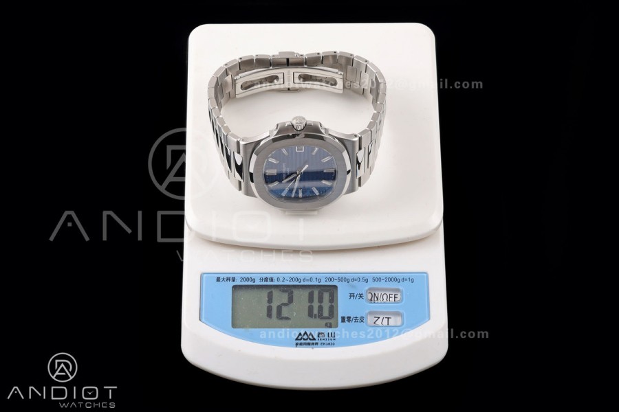Nautilus 5711 40th Anniversary SS BBF 1:1 Best Edition Blue Dial on SS Bracelet DPB330 Super Clone