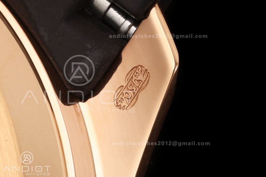 Aquanaut 5167 RG BBF 1:1 Best Edition Brown Dial on Brown Rubber Strap DPB330 Super Clone
