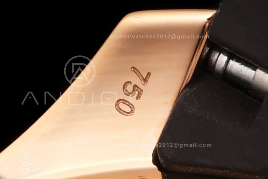 Aquanaut 5167 RG BBF 1:1 Best Edition Brown Dial on Brown Rubber Strap DPB330 Super Clone