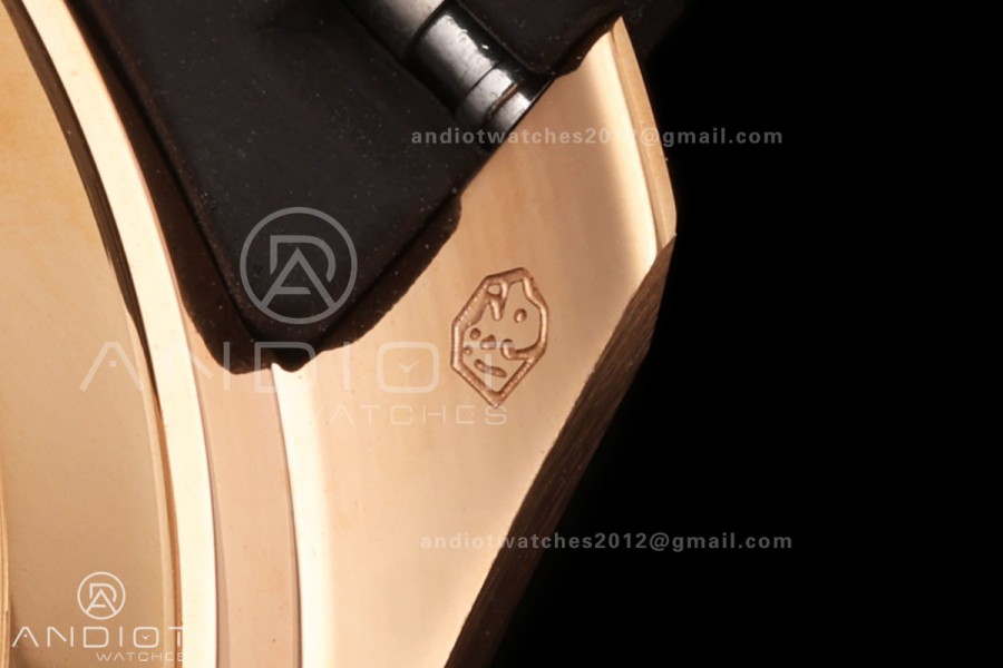 Aquanaut 5167 RG BBF 1:1 Best Edition Brown Dial on Brown Rubber Strap DPB330 Super Clone