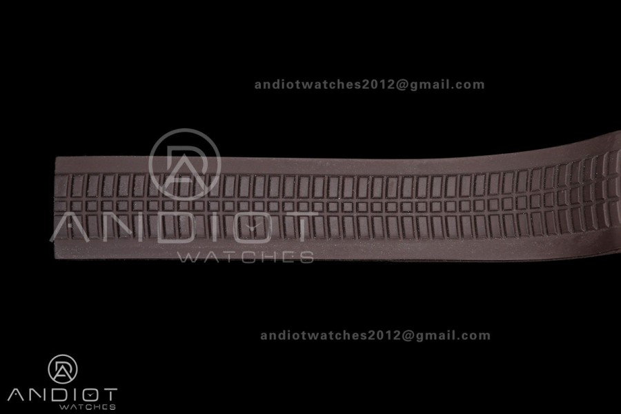 Aquanaut 5167 RG BBF 1:1 Best Edition Brown Dial on Brown Rubber Strap DPB330 Super Clone