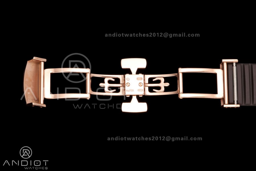 Aquanaut 5167 RG BBF 1:1 Best Edition Brown Dial on Brown Rubber Strap DPB330 Super Clone