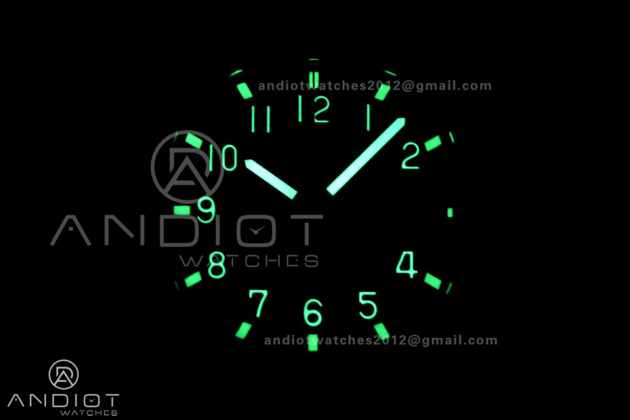 Aquanaut 5167 RG BBF 1:1 Best Edition Brown Dial on Orange Rubber Strap DPB330 Super Clone