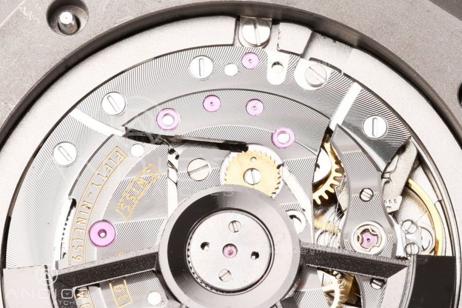Royal Oak Offshore 44mm Ti JF 1:1 Best Edition Black Dial On Black Rubber Strap A3126