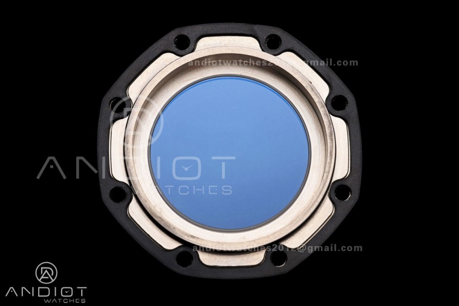 Royal Oak Offshore 44mm Ti JF 1:1 Best Edition Black Dial On Black Rubber Strap A3126
