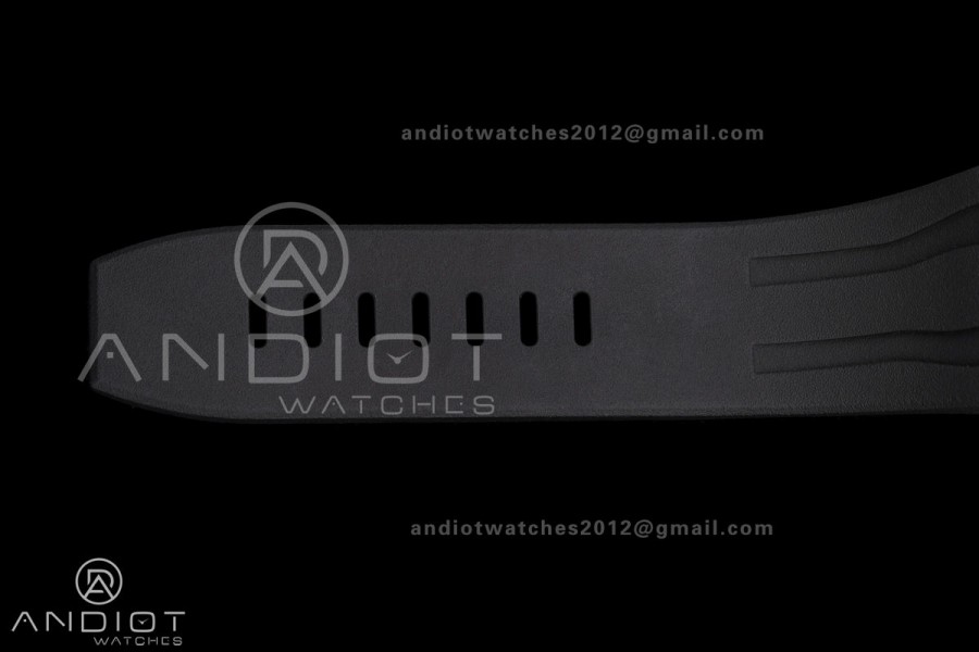 Royal Oak Offshore 44mm Black Ceramic Bezel JF 1:1 Best Edition Gray Dial on Rubber Strap A3126