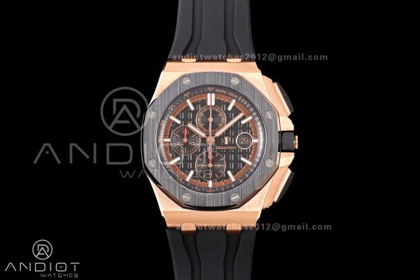 Royal Oak Offshore 44mm RG Ceramic Bezel JF 1:1 Be...
