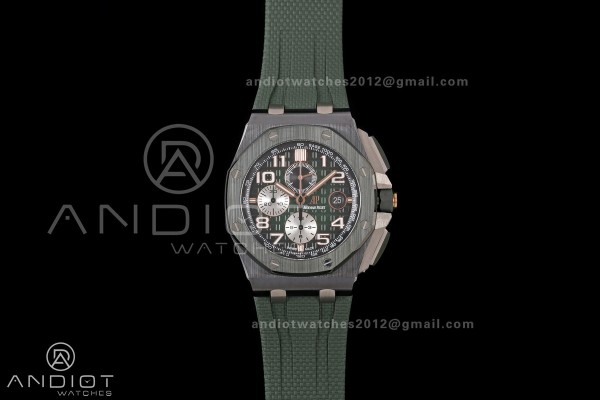 Royal Oak Offshore 44mm Ceramic Green Bezel JF 1:1...