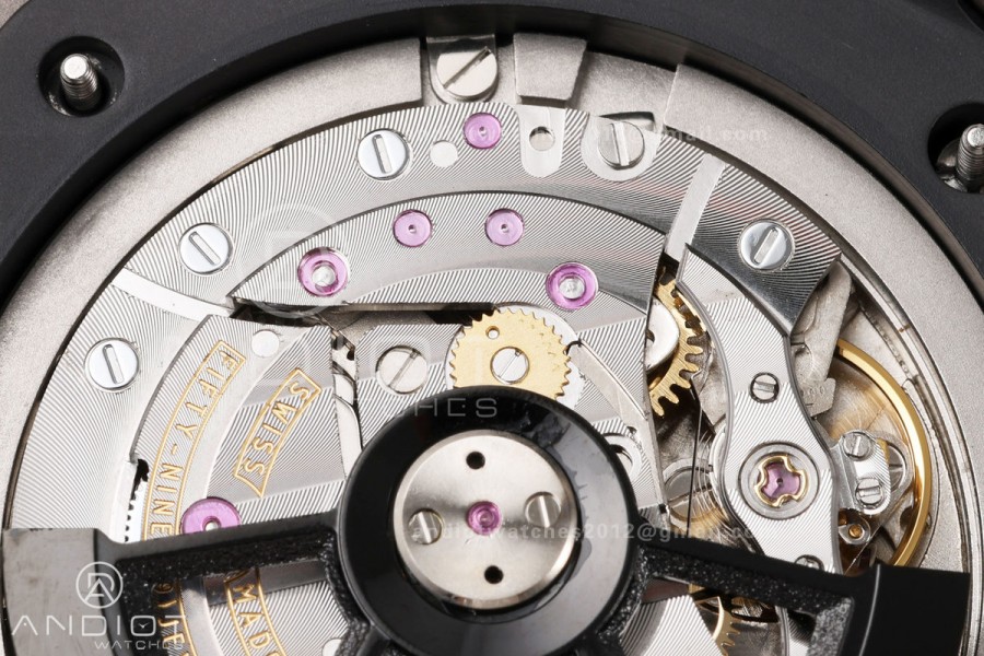 Royal Oak Offshore 44mm Ceramic Green Bezel JF 1:1 Best Edition Green Dial on Rubber Strap A3126