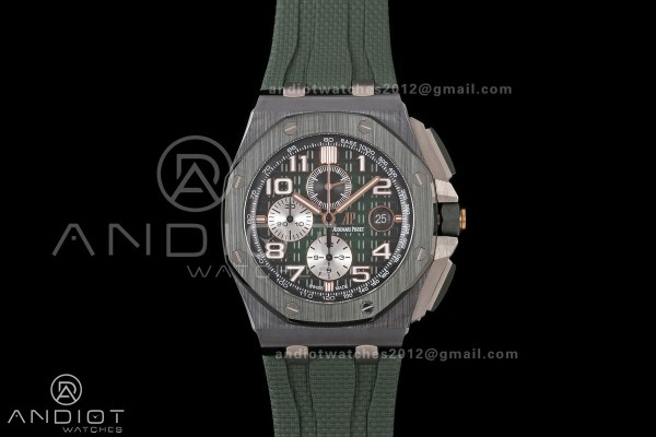 Royal Oak Offshore 44mm Ceramic Green Bezel JF 1:1...