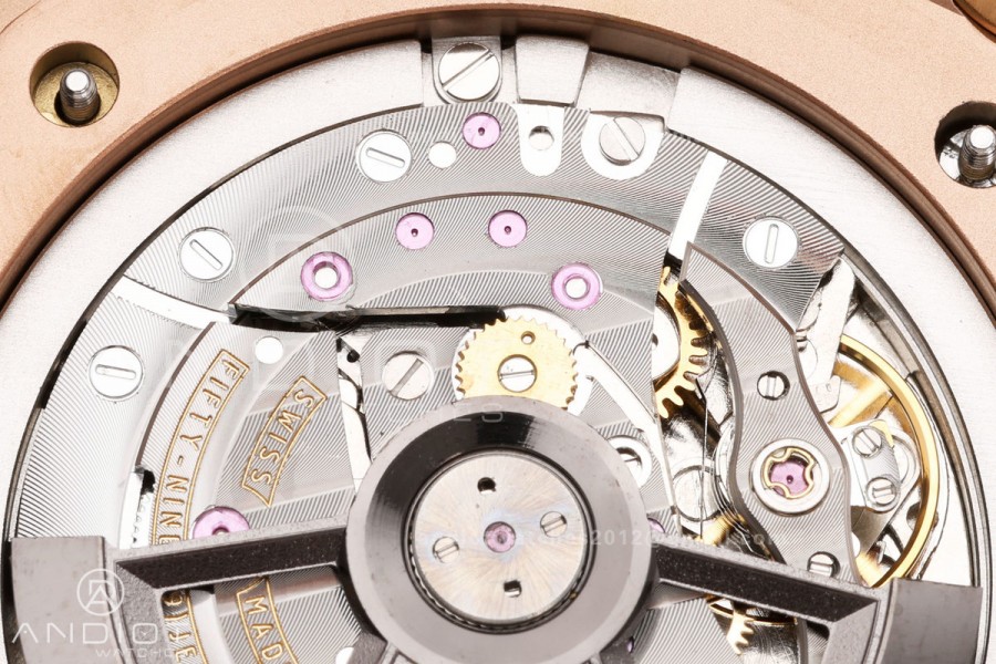 Royal Oak Offshore 44mm RG JF 1:1 Best Edition White Dial on Rubber Strap A3126