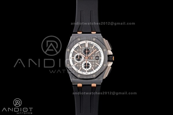 Royal Oak Offshore 44mm Black Ceramic JF 1:1 Best ...