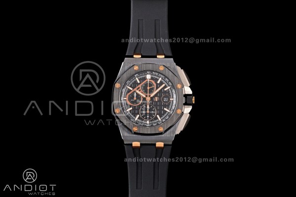 Royal Oak Offshore 44mm Black Ceramic JF 1:1 Best ...