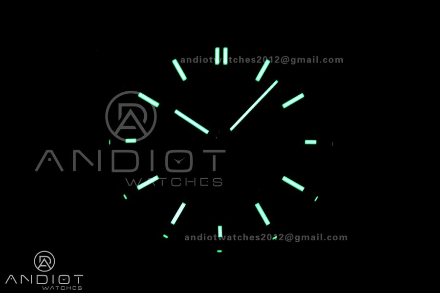 Royal Oak Offshore 44mm Black Ceramic JF 1:1 Best Edition Black/RG Dial on Rubber Strap A3126