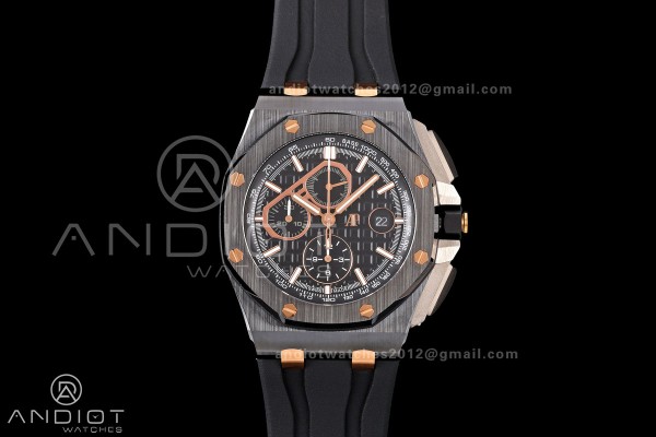 Royal Oak Offshore 44mm Black Ceramic JF 1:1 Best ...