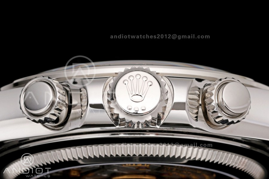 Daytona 126502 QF 1:1 Best Edition White Dial on SS Bracelet JH4131 (Free Sprung)