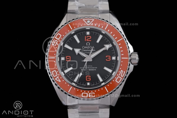 Seamaster 2025 2000M 217.30.42.21.01.002 Orange Ceramic Bezel VSF 1:1 Best Edition Black Dial On SS Bracelet Asian 8912