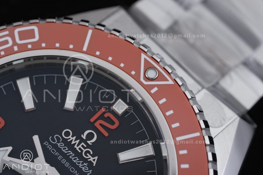 Seamaster 2025 2000M 217.30.42.21.01.002 Orange Ceramic Bezel VSF 1:1 Best Edition Black Dial On SS Bracelet Asian 8912