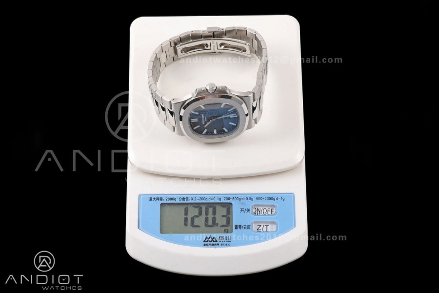 Nautilus 5711 PPF 1:1 Best Edition Blue Dial on SS Bracelet JH330 Super Clone