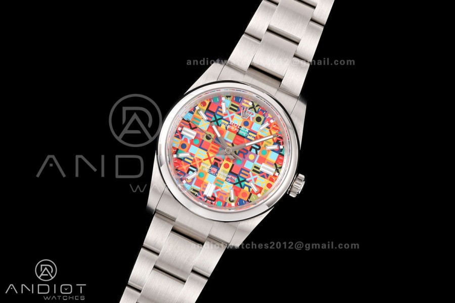 Oyster Perpetual 36mm 126000 904L QF Best Edition Celebration Dial On SS Bracelet SH3230 (Free Sprung)
