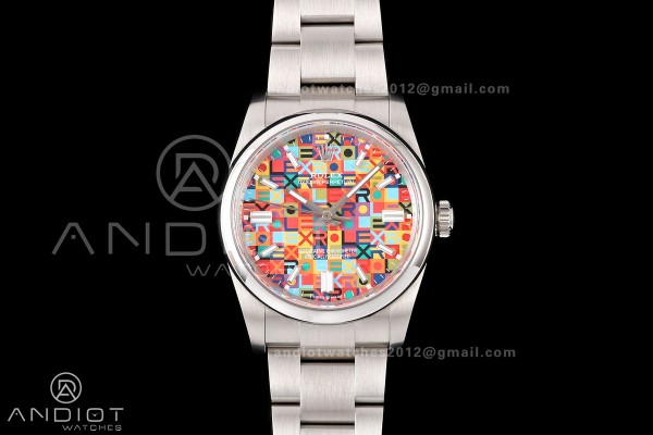 Oyster Perpetual 36mm 126000 904L QF Best Edition ...