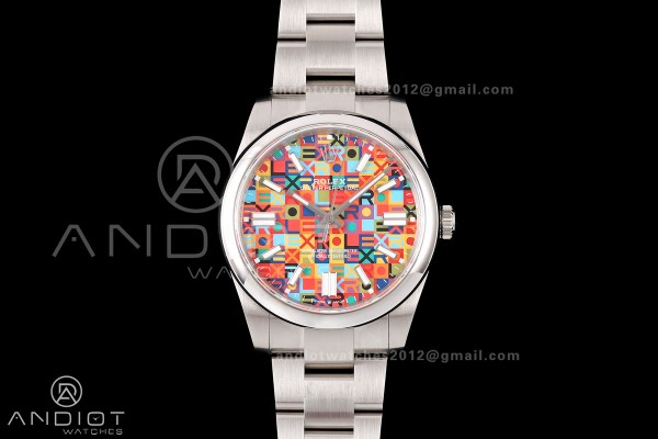 Oyster Perpetual 41mm 143000 904L QF Best Edition ...