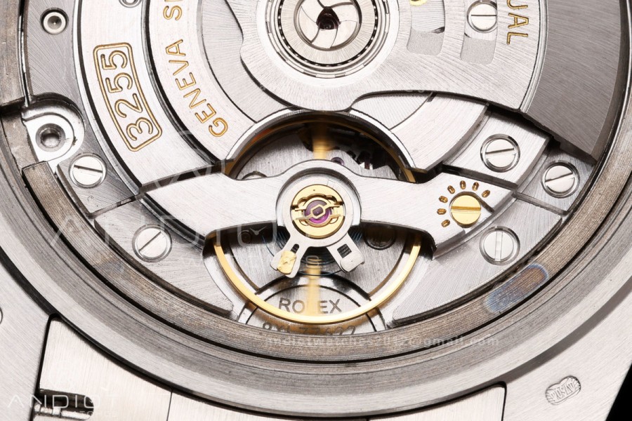 Day Date 40 SS RGF 1:1 Best Edition Ice Blue Roman Dial on President Bracelet VR3255 V2