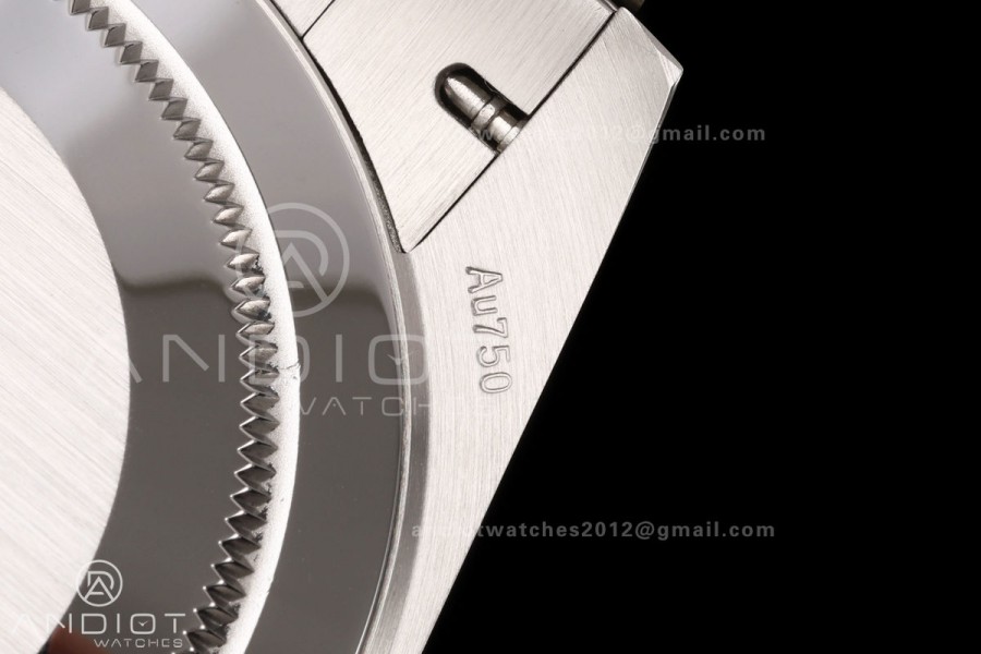 Day Date 40 SS RGF 1:1 Best Edition Blue Ombre Roman Dial on President Bracelet VR3255 V2