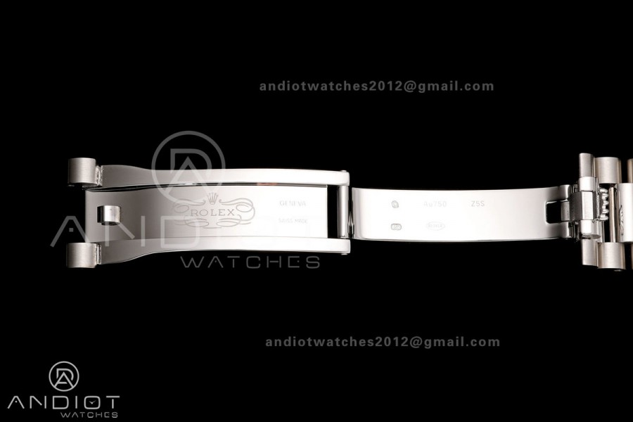 Day Date 40 SS RGF 1:1 Best Edition Blue Ombre Roman Dial on President Bracelet VR3255 V2