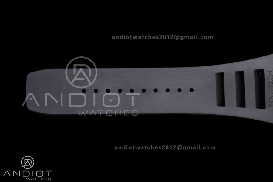 Mille Studio RM035 Americas RG Skeleton Dial on Black Rubber Strap RMUL1 Super Clone