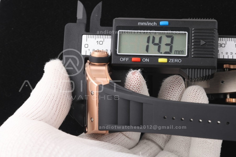 Mille Studio RM035 Americas RG Skeleton Dial on Black Rubber Strap RMUL1 Super Clone