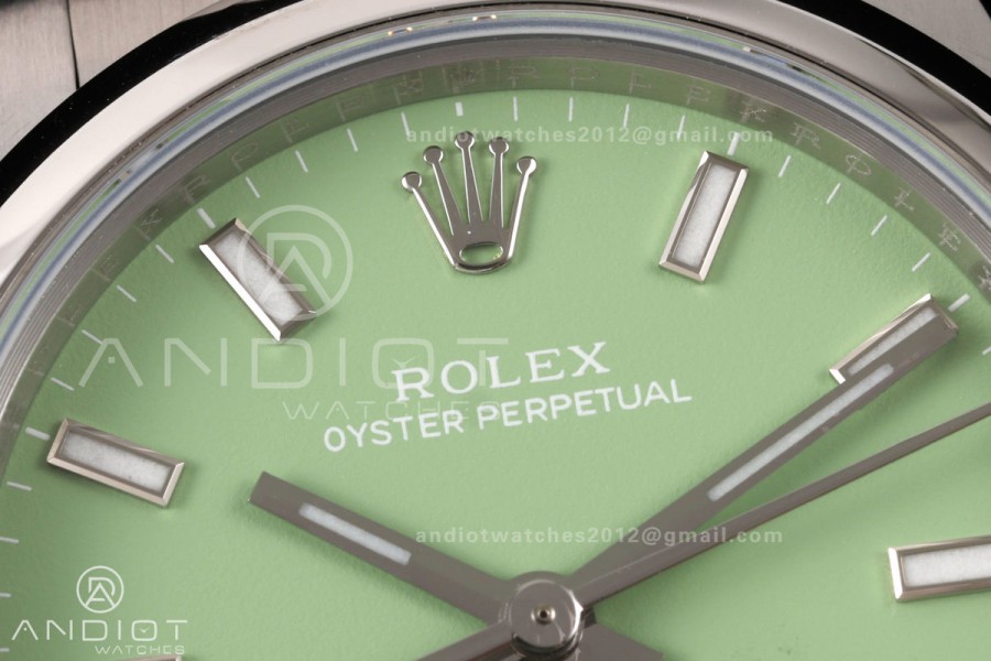Oyster Perpetual 31mm 277200 EWE Best Edition Avocado Dial on SS Bracelet A2232