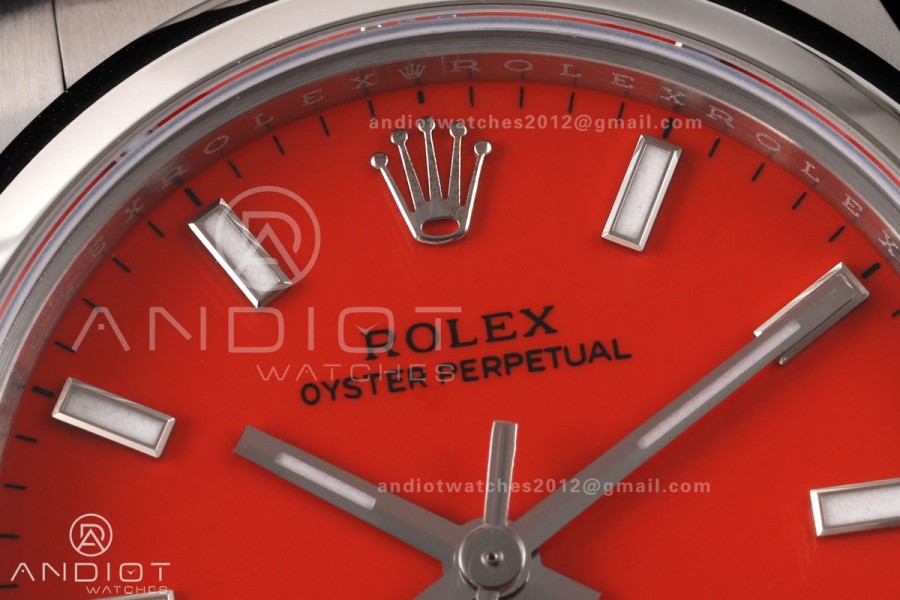 Oyster Perpetual 31mm 277200 EWE Best Edition Red Dial on SS Bracelet A2232
