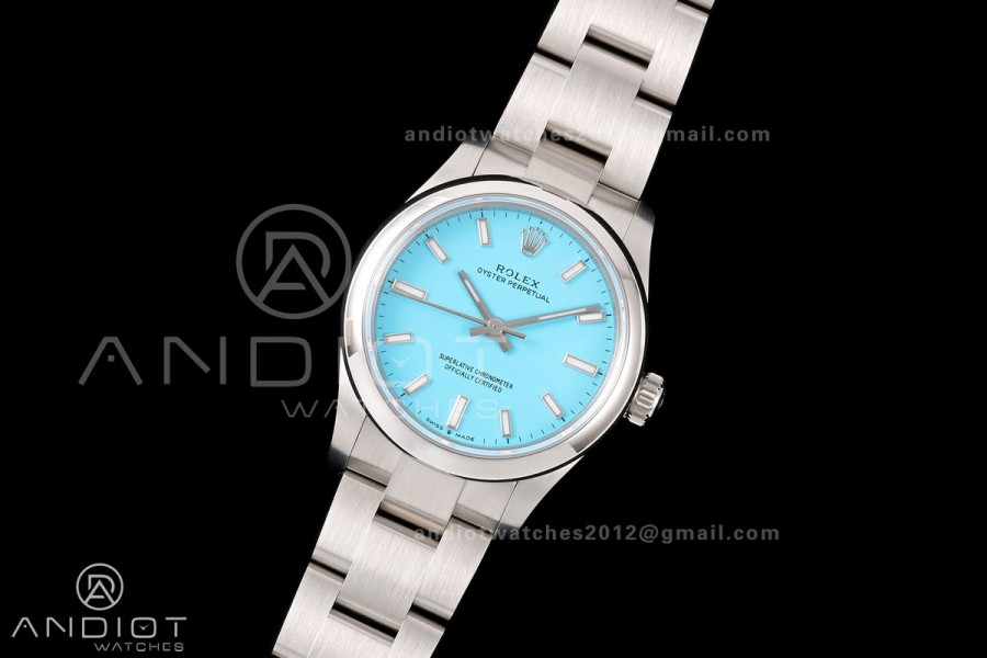 Oyster Perpetual 31mm 277200 EWE Best Edition Turquoise Dial on SS Bracelet A2232
