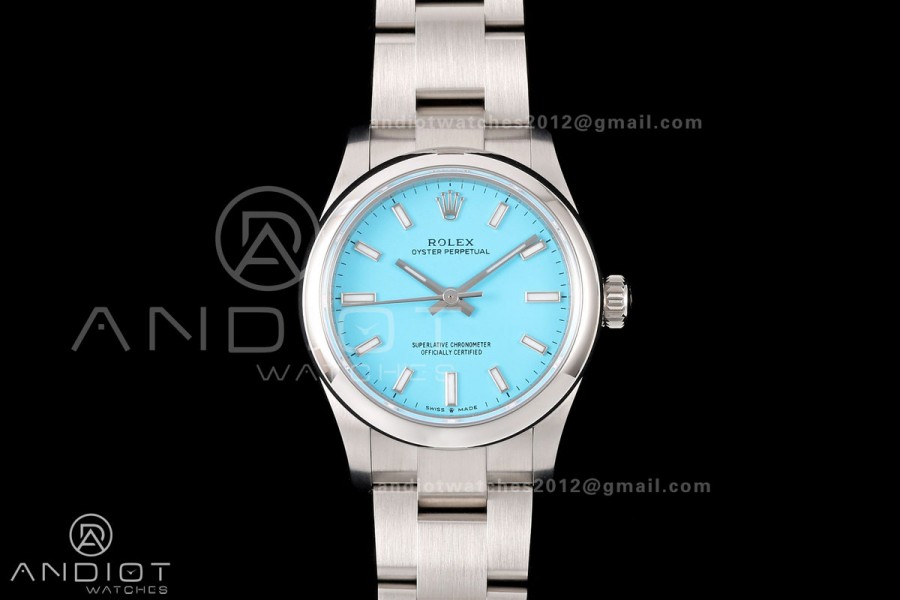 Oyster Perpetual 31mm 277200 EWE Best Edition Turquoise Dial on SS Bracelet A2232