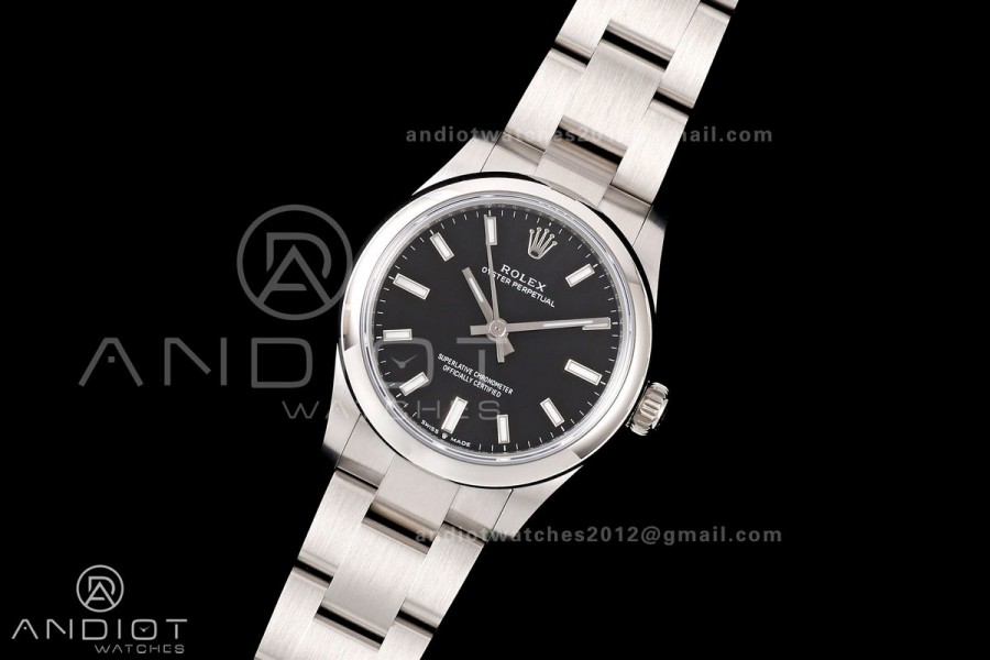 Oyster Perpetual 31mm 277200 EWE Best Edition Black Dial on SS Bracelet A2232