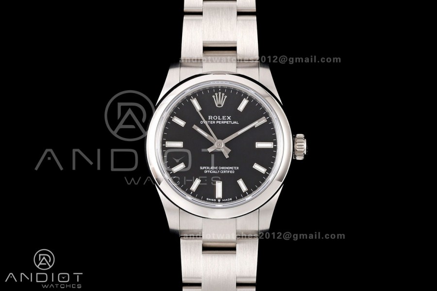Oyster Perpetual 31mm 277200 EWE Best Edition Black Dial on SS Bracelet A2232