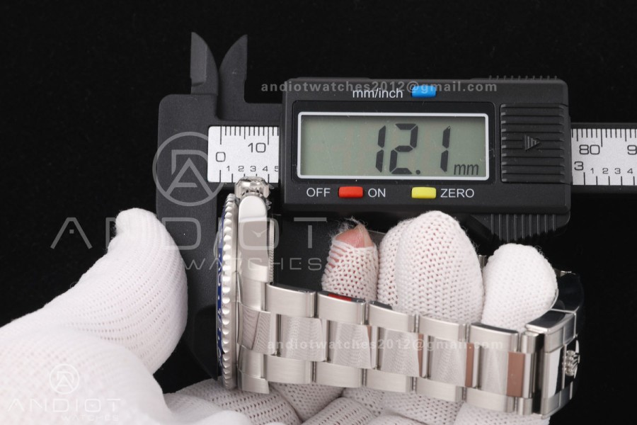 GMT-Master II 126710 BLNR 904L Steel Clean Plus 1:1 Best Edition on Oyster Bracelet DD3285-Free Sprung