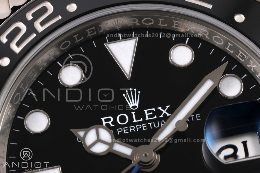 GMT-Master II 126710 BLNR 904L Steel Clean Plus 1:1 Best Edition on Oyster Bracelet DD3285-Free Sprung