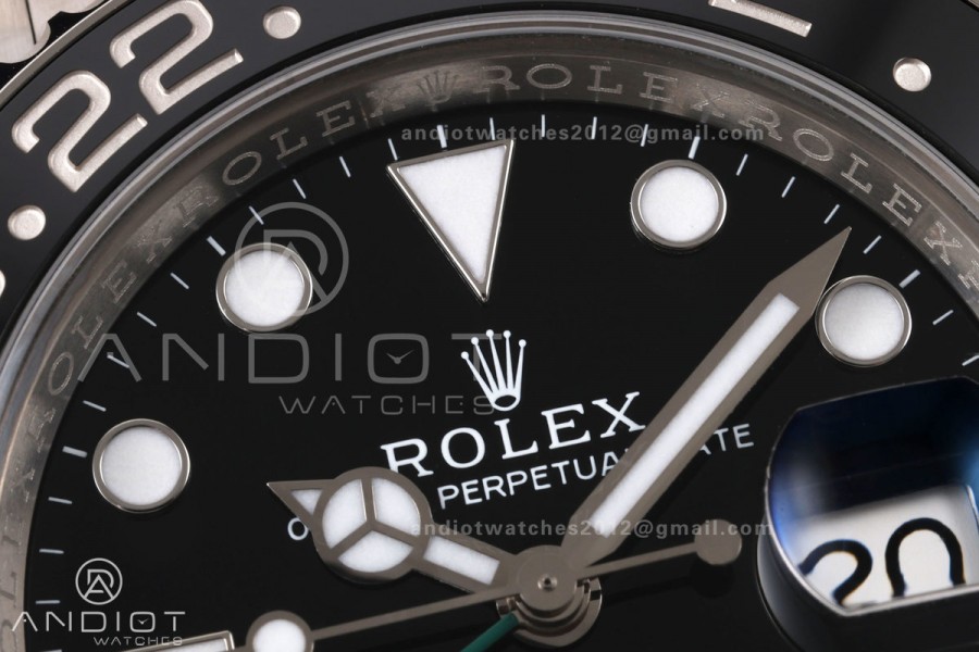 GMT-Master II 126710 GRNR 904L Steel Clean Plus 1:1 Best Edition on Oyster Bracelet DD3285-Free Sprung