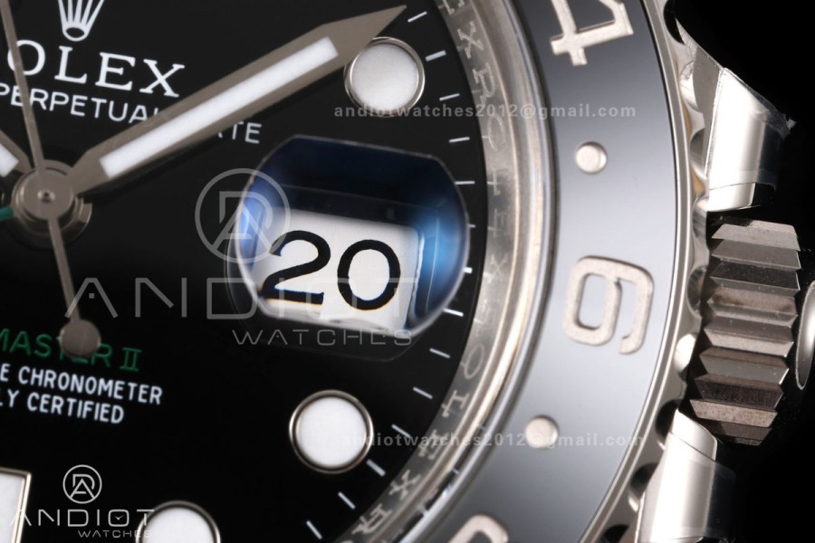 GMT-Master II 126710 GRNR 904L Steel Clean Plus 1:1 Best Edition on Oyster Bracelet DD3285-Free Sprung