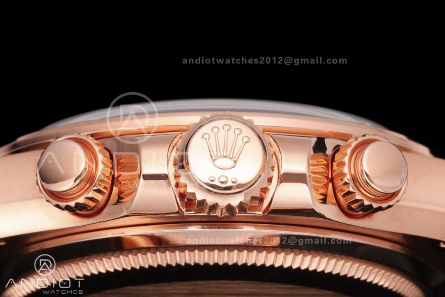 Daytona 126515 ERF Best Edition Brown Dial on Oysterflex Strap JH4131 (Free Sprung) 160g