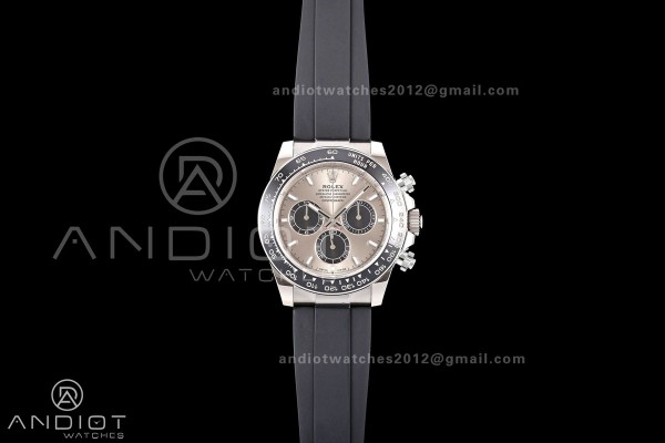Daytona 126519 ERF Best Edition Gray/Black Dial on Oysterflex Strap JH4131 (Free Sprung)