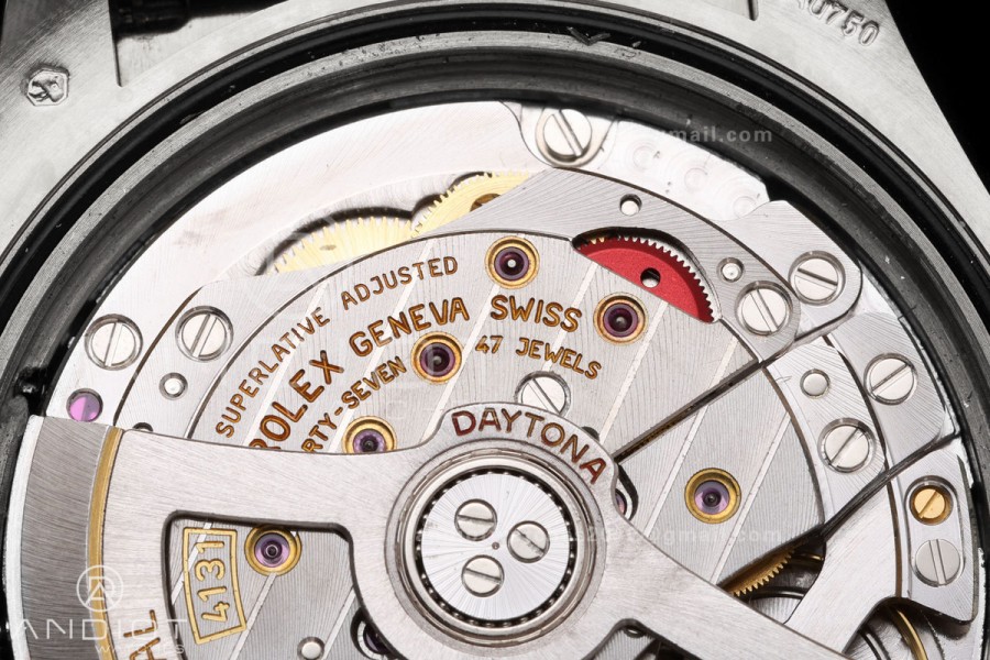 Daytona 126519 ERF Best Edition Gray/Black Dial on Oysterflex Strap JH4131 (Free Sprung)