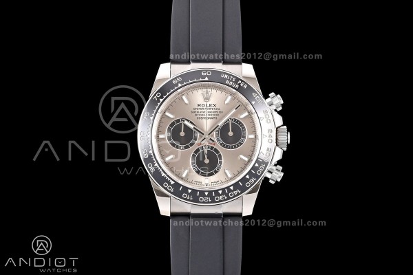 Daytona 126519 ERF Best Edition Gray/Black Dial on Oysterflex Strap JH4131 (Free Sprung)