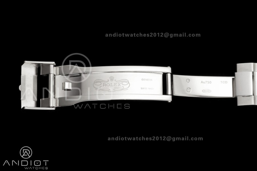 Daytona 126519 ERF Best Edition Black/Silver Dial on Oysterflex Strap JH4131 (Free Sprung) 160g