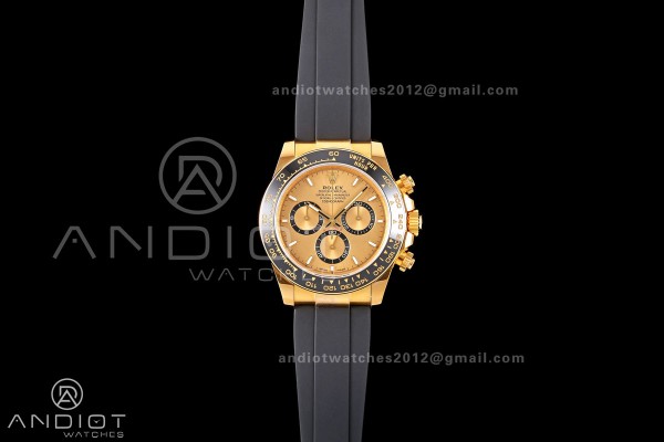 Daytona 126518 ERF Best Edition YG Dial on Oysterflex Strap JH4131 (Free Sprung) 160g