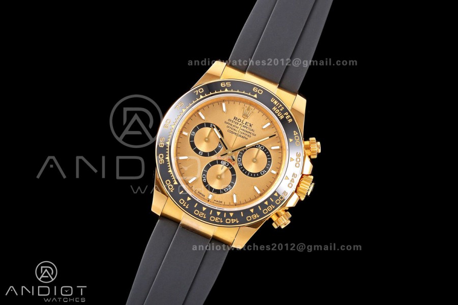 Daytona 126518 ERF Best Edition YG Dial on Oysterflex Strap JH4131 (Free Sprung) 160g