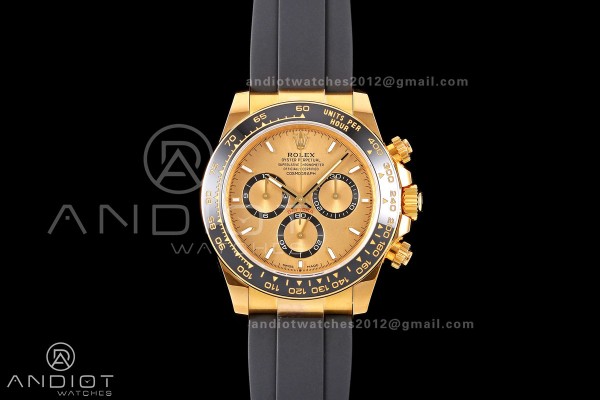 Daytona 126518 ERF Best Edition YG Dial on Oysterflex Strap JH4131 (Free Sprung) 160g