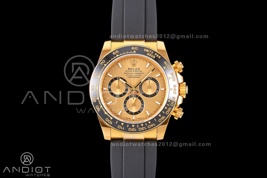 Daytona 126518 ERF Best Edition YG Dial on Oysterflex Strap JH4131 (Free Sprung) 160g